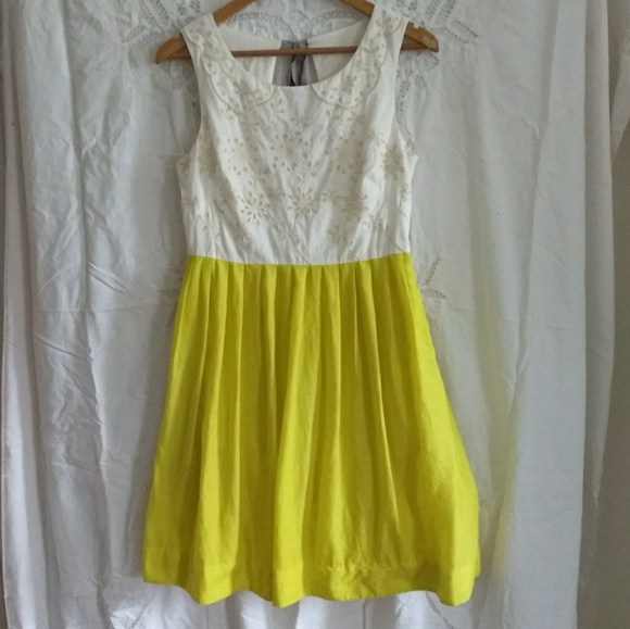 Anthropologie Lemondrop 🍋 linen dress - Picture 4 of 8